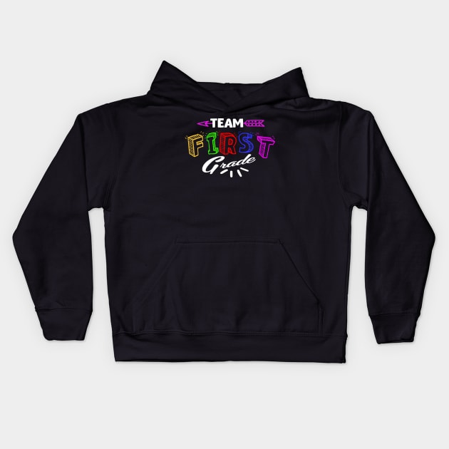 Tee - First Grade 2020 Kids Hoodie by JiiKo